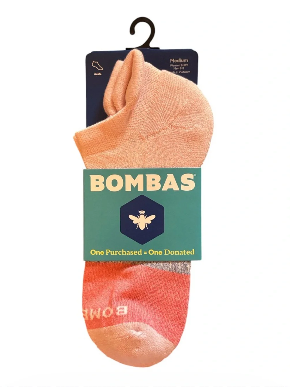 BOMBAS BUNDLE | Pink & Purple The Originals Arch Support Blister Seamless NWT 2